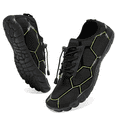 thumbnail image 1 of WOTTE Men's Water Shoes Quick-Dry Barefoot Aqua Socks Slip-on Beach Wide Toe Shoes for Outdoor Sports Snorkeling Surfing Diving, Black Size 13, 1 of 7