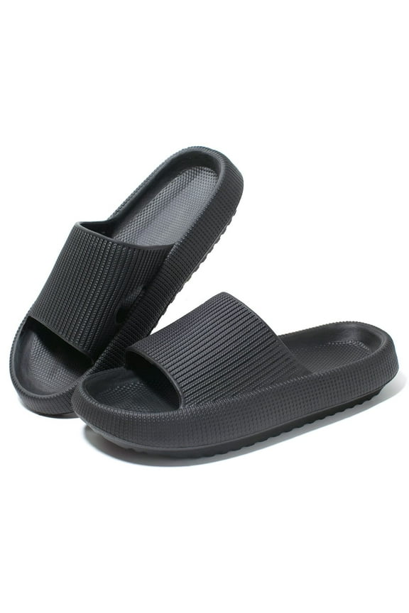 Shower Shoes for Womens Mens Quickly Dry Soft Cushion Tick Sole Non Slip Slides Sandal Sandals Bathroom Indoor Outdoor Home