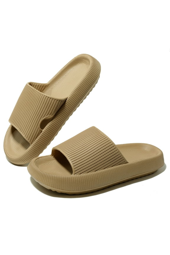 Shower Shoes for Womens Mens Quickly Dry Soft Cushion Tick Sole Non Slip Slides Sandal Sandals Bathroom Indoor Outdoor Home