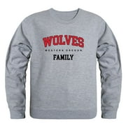 WOU Western Oregon University Wolves Family Fleece Crewneck Pullover Sweatshirt