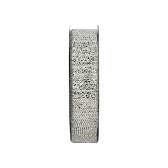Gwen Studios 5/8" Metallic Woven Ribbon, 3 yards