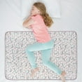 thumbnail image 1 of WOVENX Organic Incontinence Pads for Kids & Toddlers - 5 Layer Waterproof Protectors for Overnight Bed Wetting - Reusable & Washable Pee Pads - Fits Twin to Full Size Beds - 34" x 52" Unicorn, 1 of 9