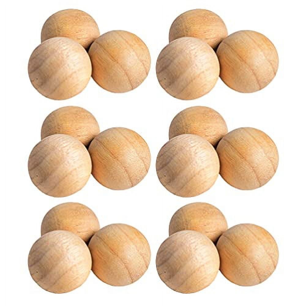 WOVTE 200 pieces of cedar wood balls for storing clothes, cedar wood