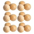 WOVTE 200 pieces of cedar wood balls for storing clothes, cedar wood