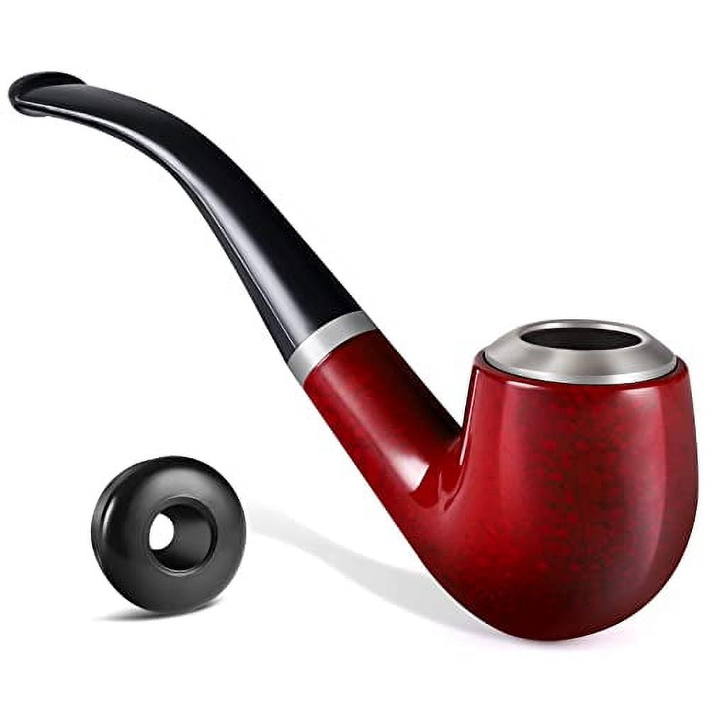 WOVTE Fake Pipes, Novelty Tobacco Smoking Pipe, Prop Ghana