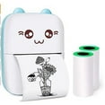 thumbnail image 1 of WOVTE Mini Pocket Printer, Gifts for Kids, Portable Thermal Printer for Pictures/Retro-Style Photos/Receipts/Notes/Lists/Label/Memo/QR Codes, Bluetooth Wireless Smart Printer with Android or iOS APP, 1 of 5