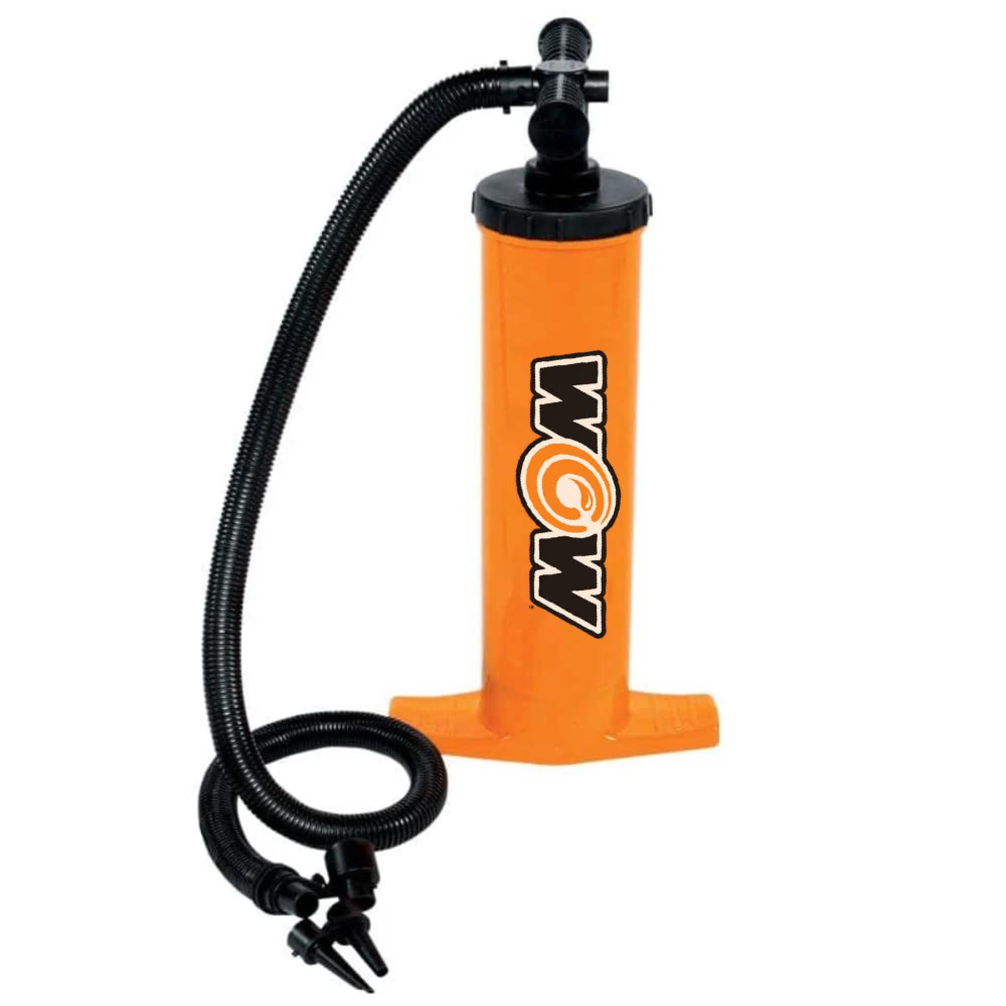 WOW Sports Double Action Hand Pump with 4 Inflation Adapters, 1 Piece