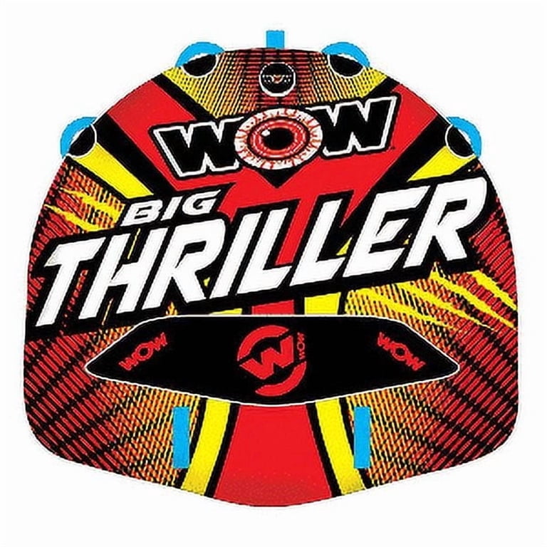 WOW Sports Big Thriller Deck Tube 340 lb Capacity Inflatable