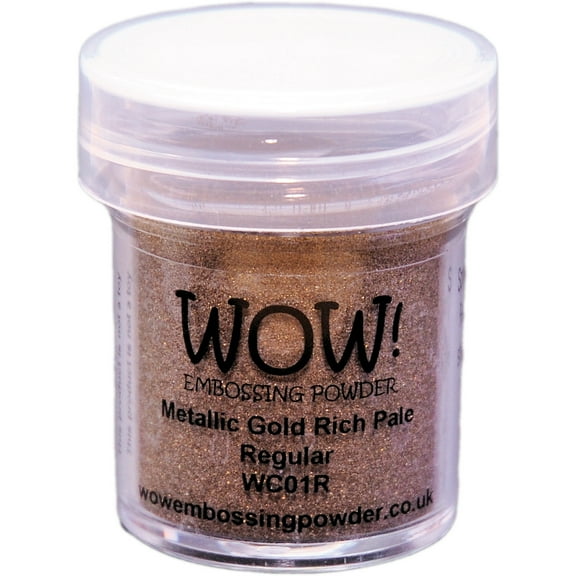 WOW! Embossing Powder 15ml-Gold Rich Pale