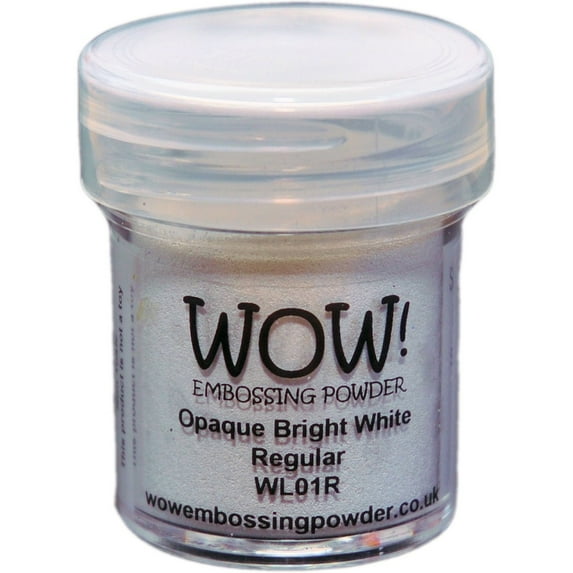 WOW! Embossing Powder 15ml-Opaque Bright White