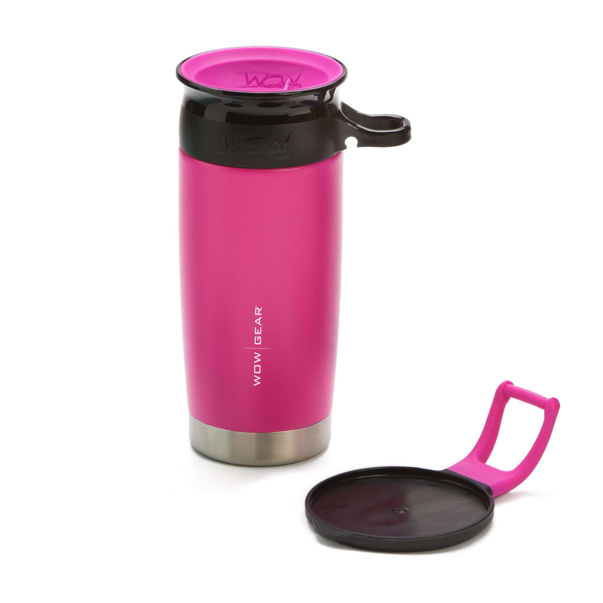 Wow Gear Stainless Insulated 360 Sports Bottle - Purple, 13.5 oz / 400 ml