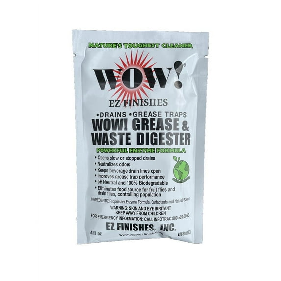 WOW! GREASE AND WASTE DIGESTER (CASE OF 32)