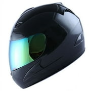 WOW Motorcycle Adult Full Face Helmet HJMCLS Carbon Fiber Black