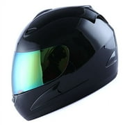 WOW Motorcycle Adult Full Face Helmet HJMCLS Glossy Black