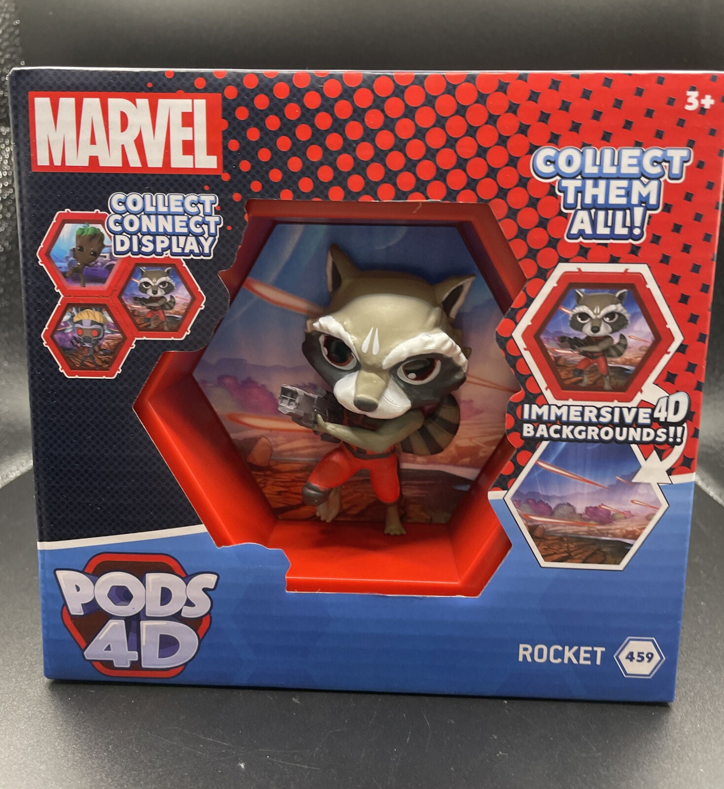 WOW! PODS 4D Marvel Guardians of The Galaxy - Rocket Raccoon - Walmart.com