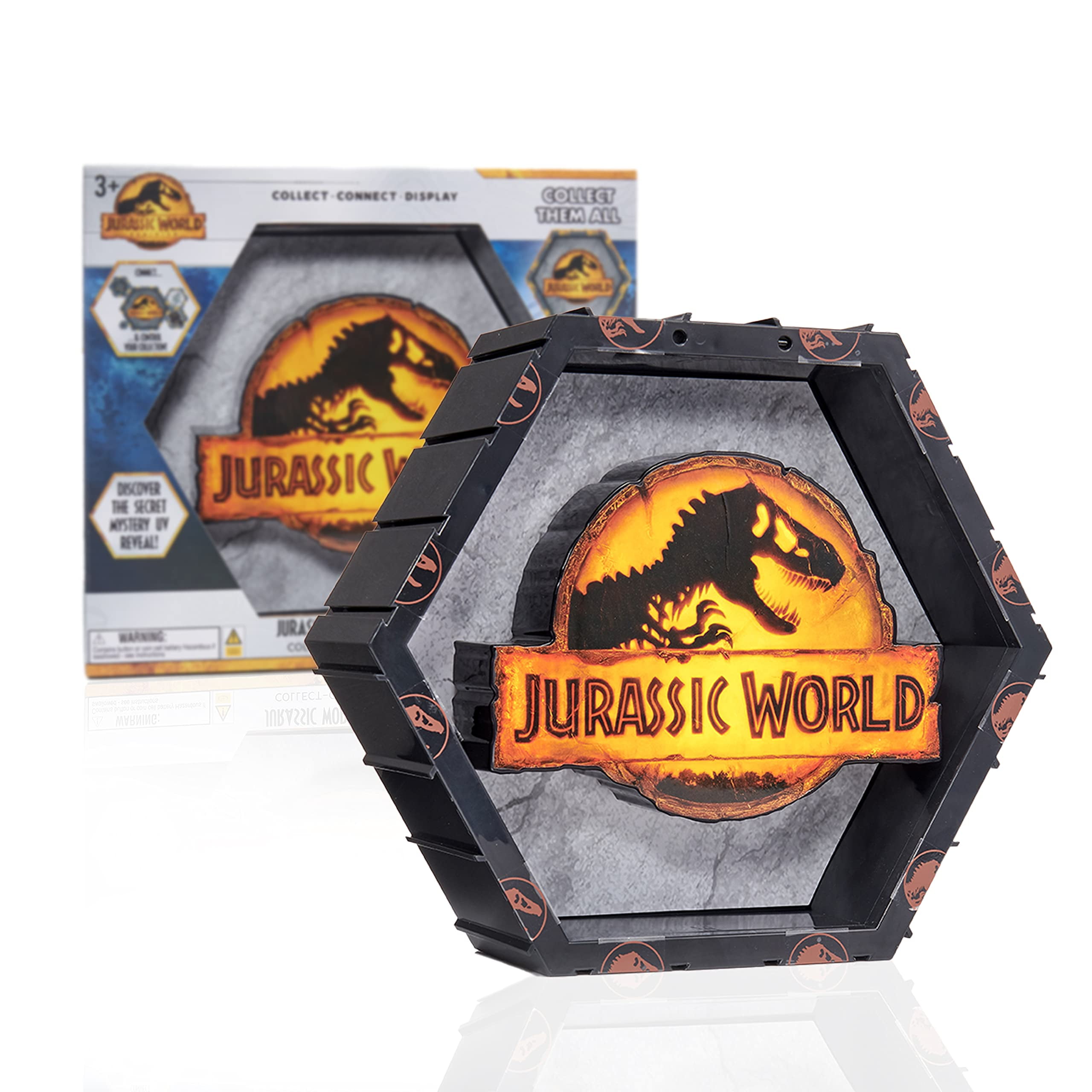 WOW! PODS - Jurassic World Mega Pods Light, Jurassic Multi-Function Light with Mystery Reveal f
