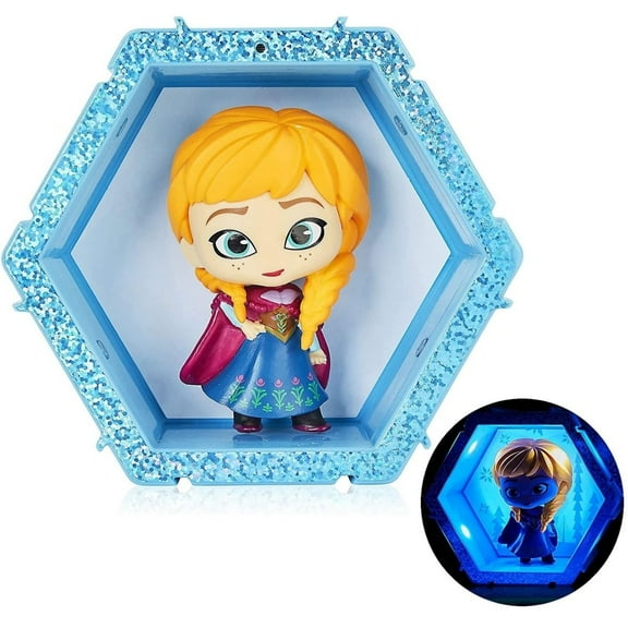 WOW Pods Disney Frozen Anna Princess Swipe to Light Connect Light-Up Figure Collectible