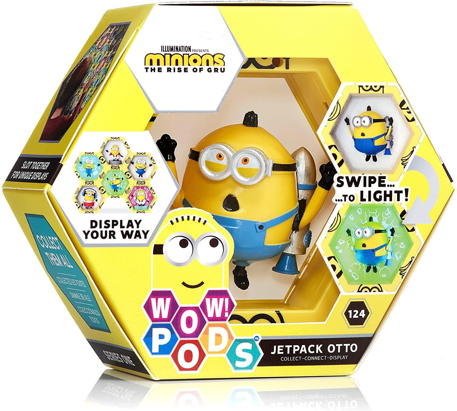 WOW Pods Rise of Gru Jetpack Otto Despicable Me Minion LightUp Connect