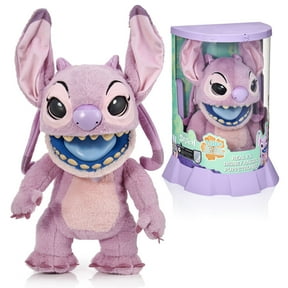 WOW! Stuff Disney Angel Puppetronic by RealFX | Looks, Feels & Sounds Real! | Disney's Lilo & Stitch | Over 100 Action & Sounds | 18" High | Ages 6+