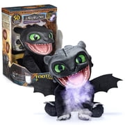 WOW! STUFF How To Train Your Dragon Toothless Puppetronic by RealFX - Looks-Feels-Sounds Real, 50+ Action & Sounds, 10 High Plush, Kids Ages 6+