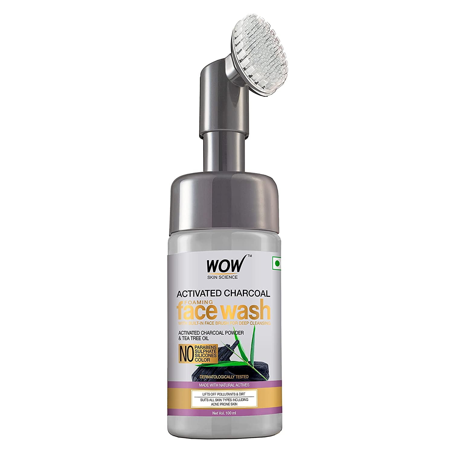 Activated charcoal face wash outlet