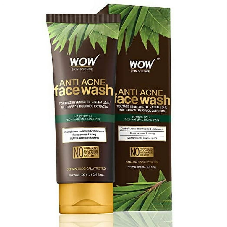 Wow face wash for pimples deals