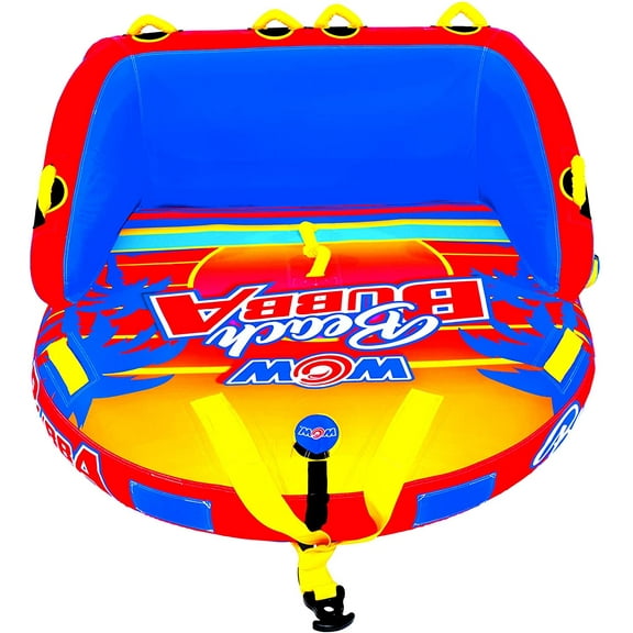 WOW Sports Beach Bubba 2 Person 2P Towable (22-WTO-3979)
