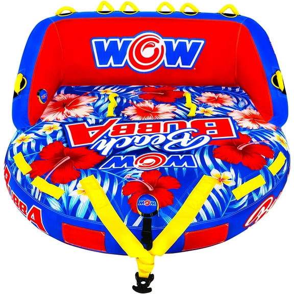 WOW Sports Beach Bubba 3 Person 3P Towable (22-WTO-3980)