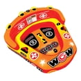 thumbnail image 1 of WOW Sports Bingo 2 Inflatable, 1-2-Person Cockpit Towable Tube, 1 of 5