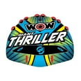 thumbnail interactive-video image 1 of WOW Sports Giant Thriller Towable 1-4 Person Towable Tube for Boating, 1 of 6