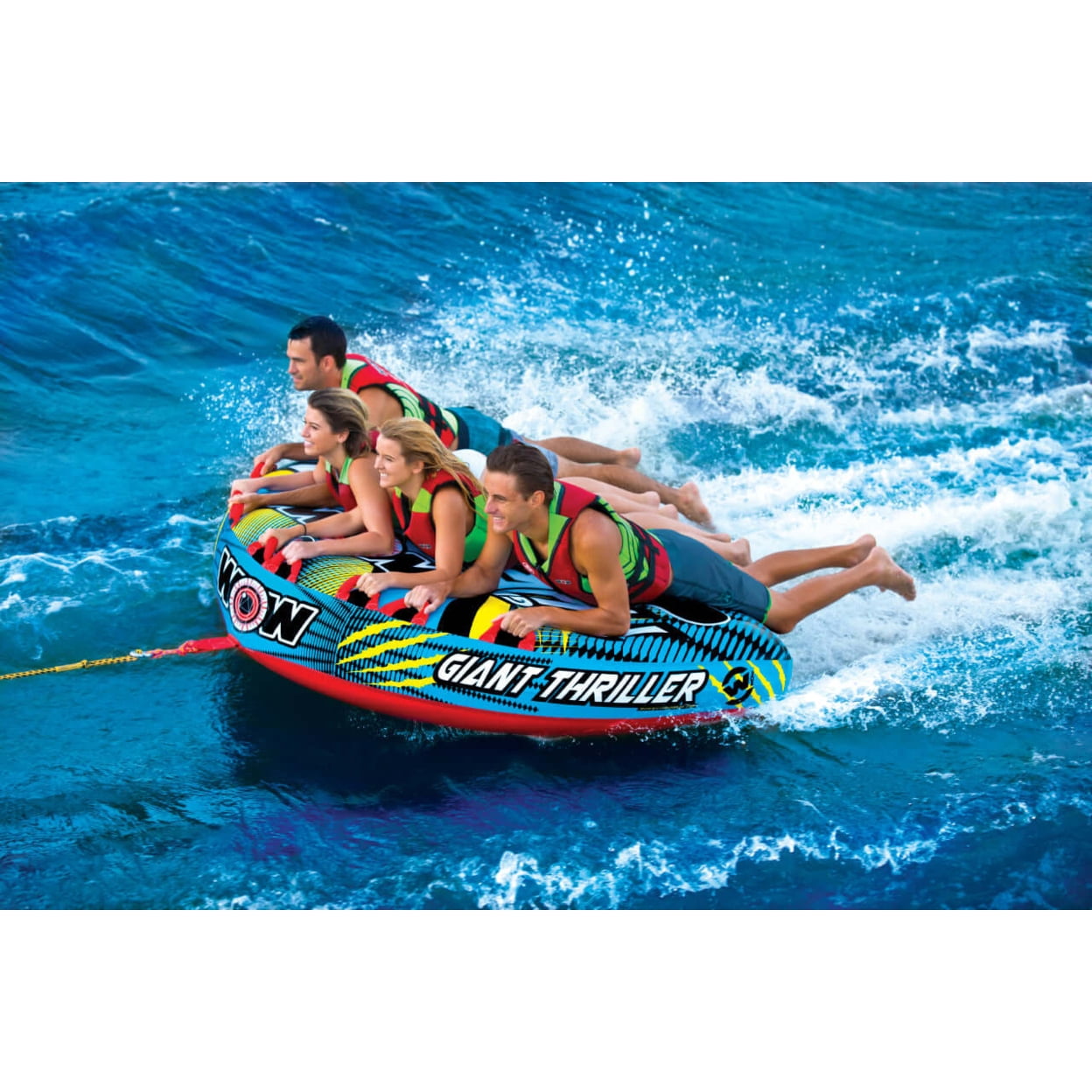 WOW Sports Giant Thriller Towable Tube for Boating Sansujyuku sansujyuku.com