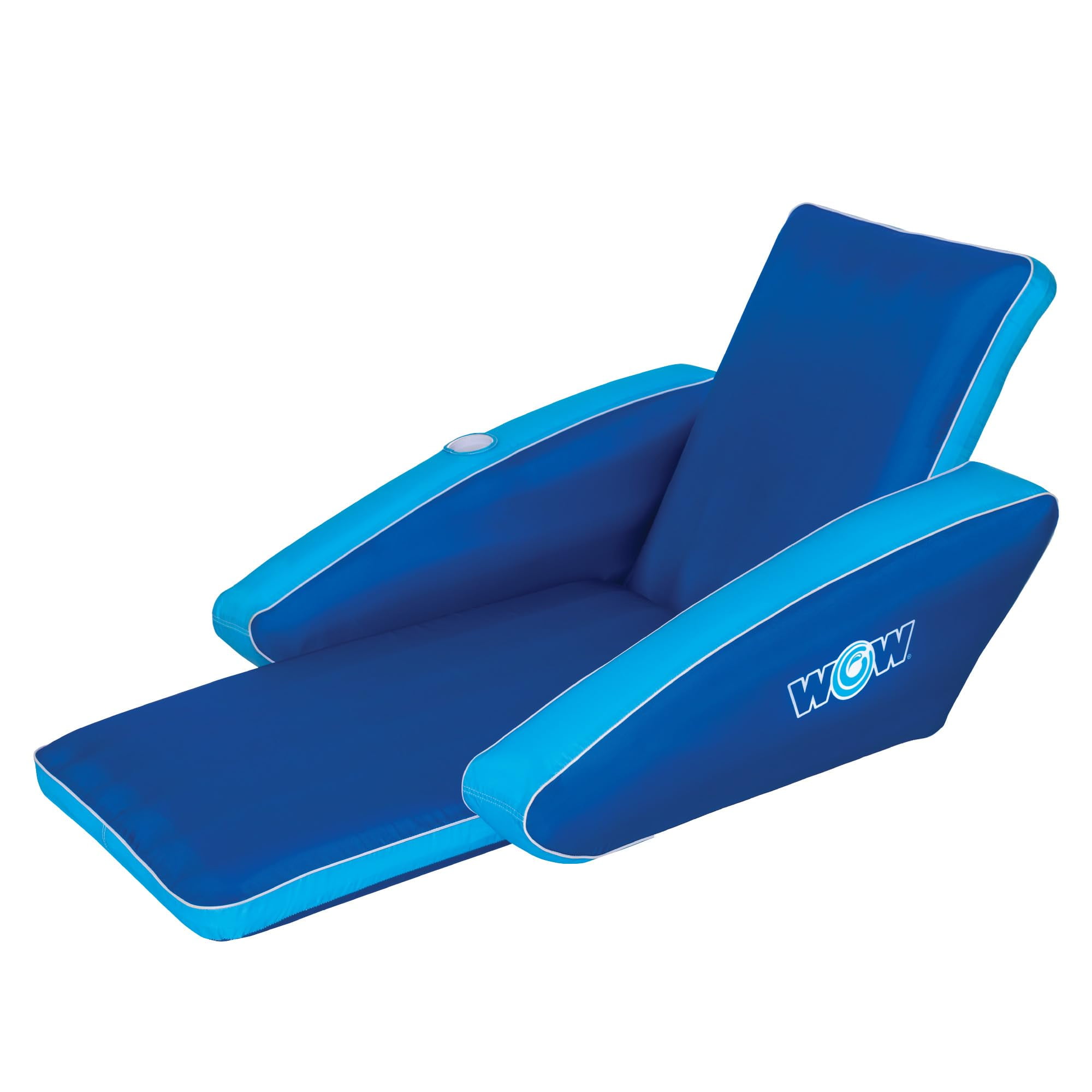 WOW Sports - Inflatable Pool Party Lounge - Single Salon Lounge Chair ...