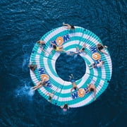 WOW Sports Round Water Walkway Islands for Lakes, Floating, Boating