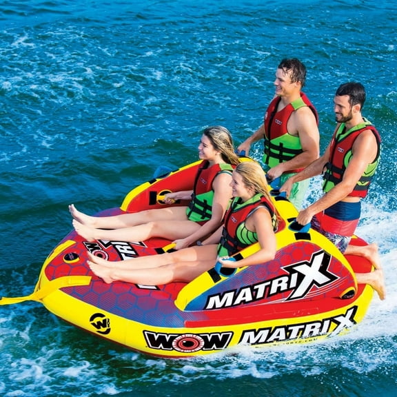 WOW Sports Matrix 1-4P Towable Waterskiing Towables