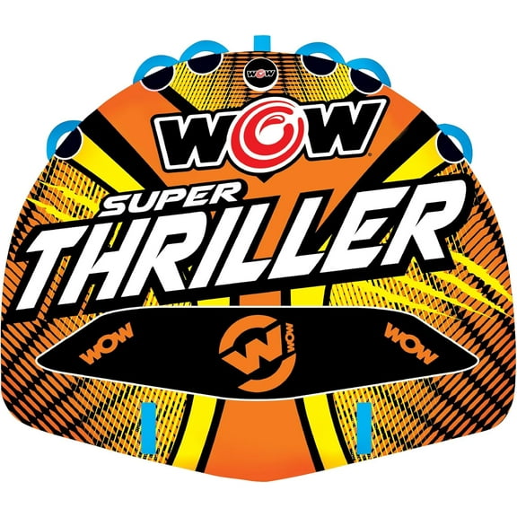 WOW Sports Super Thriller towable for Boating, 1-3 Person