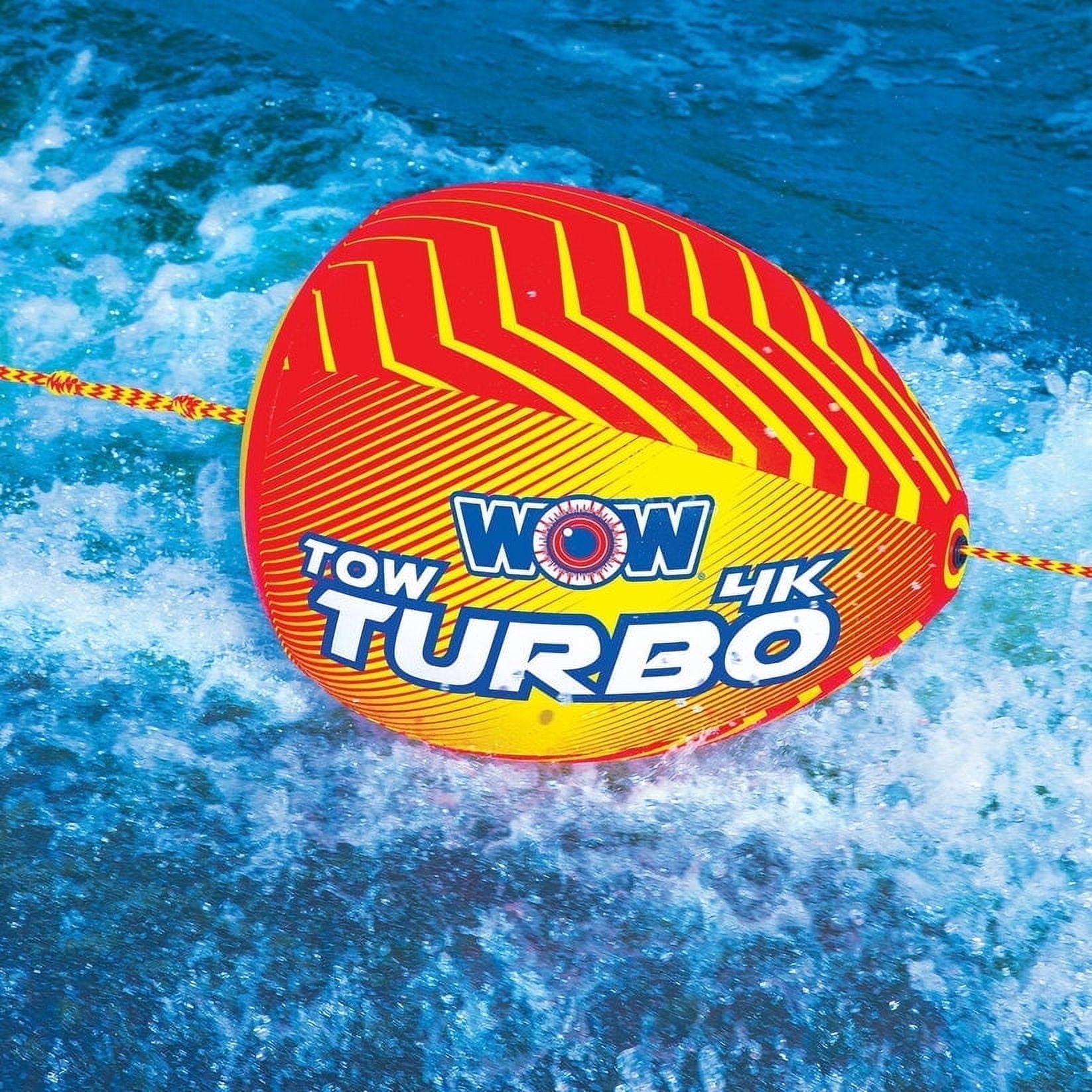 WOW Sports 4K 60' Tow Turbo Rope for Boating and Watersports - Walmart.com