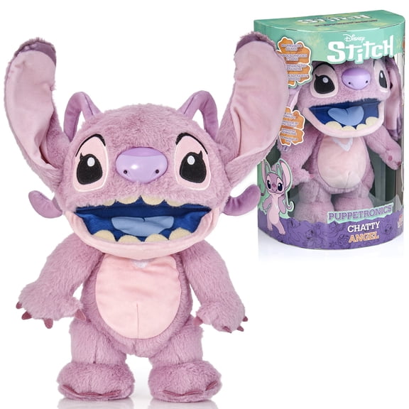 WOW! Stuff Disney Chatty Angel Deluxe Puppetronic | Puppetronic Angel |Puppet Animatronic | Over 50 Action and Sound Combinations | 30cm/12inches Height | Ages 6 to Adult