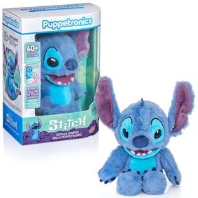 WOW! Stuff Disney Stitch Palm Puppetronic | 40+ Sounds and Actions | Moving Head & Mouth | Touch Sensor Reactions | Talks with Angel Palm Puppetronic | For Fans Age 6+