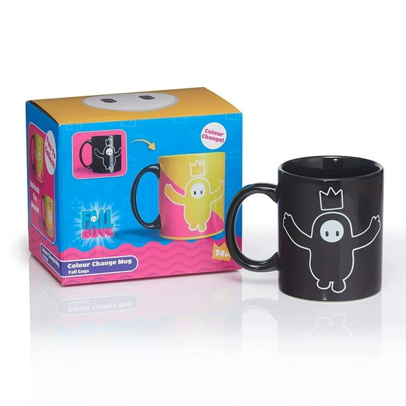 WOW Stuff Fall Guys Frenzy Team Yellow Color Changing Heat Reveal Mug