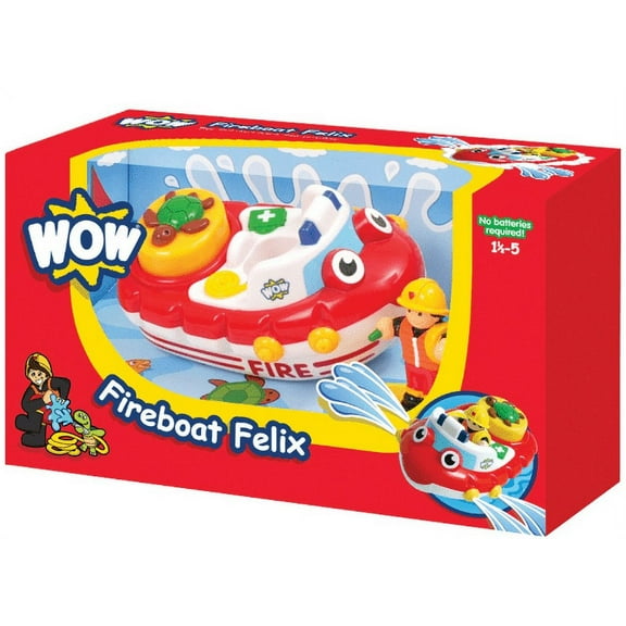 WOW Toys - 01017Z | Fireboat Felix