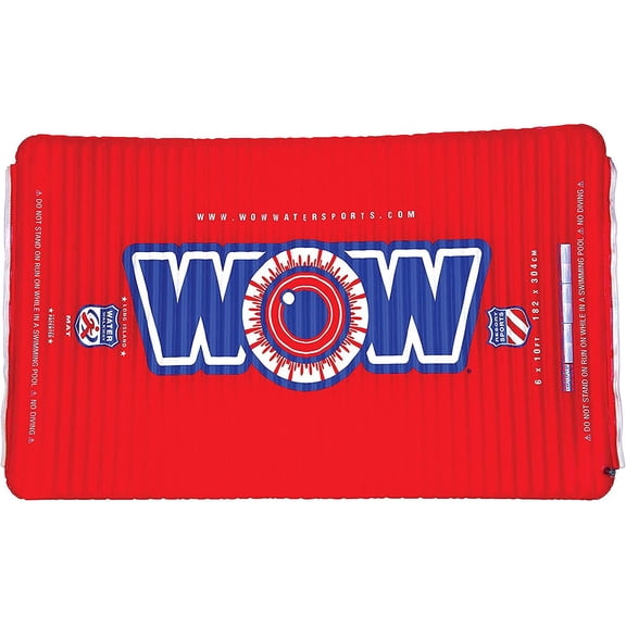 WOW SPORTS Water Walkway - Red, Lake & Pool Float
