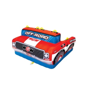 WOW SPORTS Pickup Truck Towable Tube for Boating, 1-3 Person