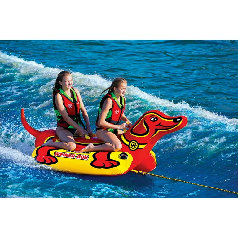 WoW Weiner Dog トーイングチューブ WOW World of Watersports Weiner Dog 2 Towable Tube - Walmart.com