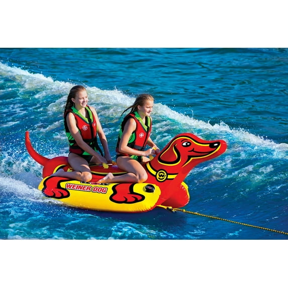 WOW World of Watersports Weiner Dog 2 Towable Tube