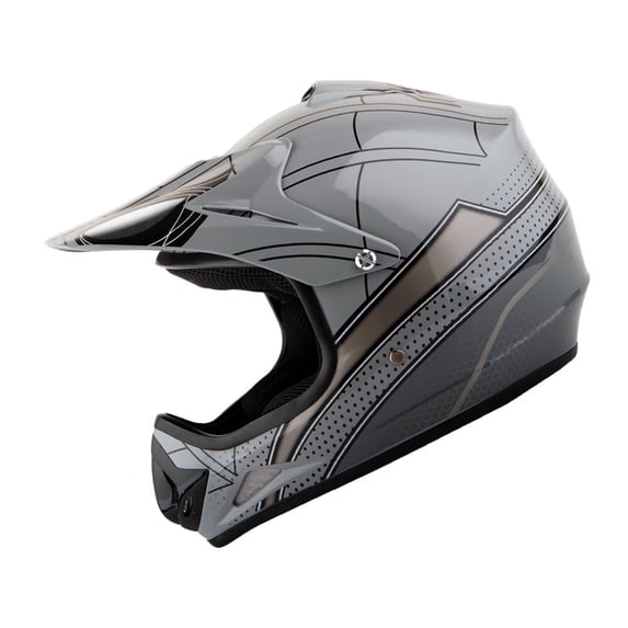 WOW Youth Kids BMX MX ATV Dirt Bike Motocross Helmet JOYCLS Spider Black