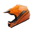 thumbnail image 1 of WOW Youth Kids BMX MX ATV Dirt Bike Motocross Helmet JOYCLS Spider Orange, 1 of 6