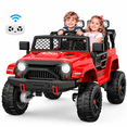 thumbnail image 1 of WOWEHICLE 24V Ride on Toys, 4×200W Motor, Kids Power Car Wheels with Remote, 2 Seater Ride on Car for Boys Girls, Electric Car for Kids with Music, LED Lights, 3-8 Years Old, Red, 1 of 9