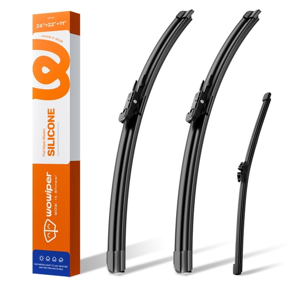 WOWIPER Silicone Windshield Wiper Blades for FORD Explorer 2011-2025 ...