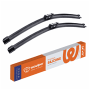 WOWIPER Silicone Wiper Blades 24 19 Isolate Water Repellency Conventional All-Season Windshield Wiper Blades On the Market