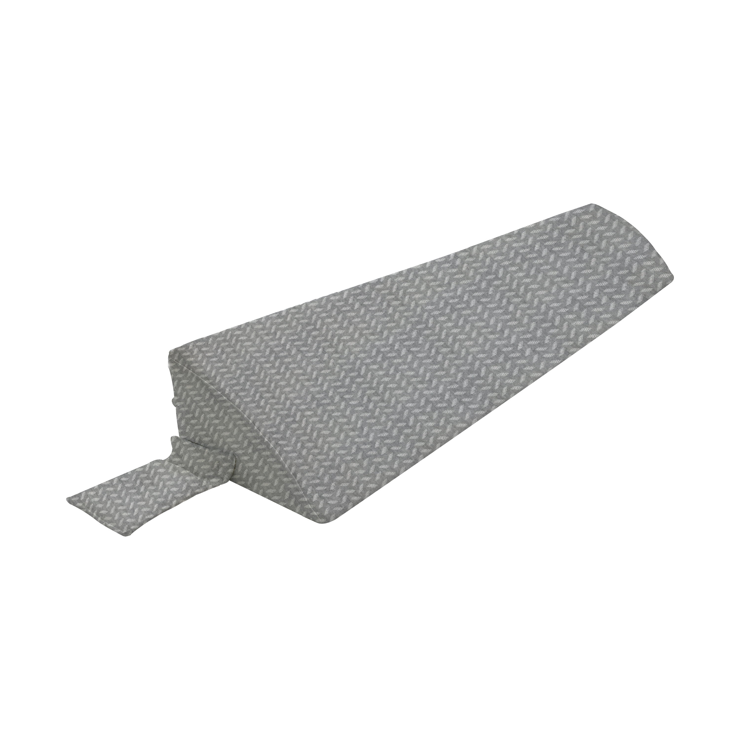 WOWMAX Bed Wedge Pillow for Headboard, Twin Size Wedge Pillow Headboard, Bed Gap Filler for Bed, Triangle Pillow Wedge, Mattress Gap Filler, Fill The Gap Between Your Headboard and Mattress, White